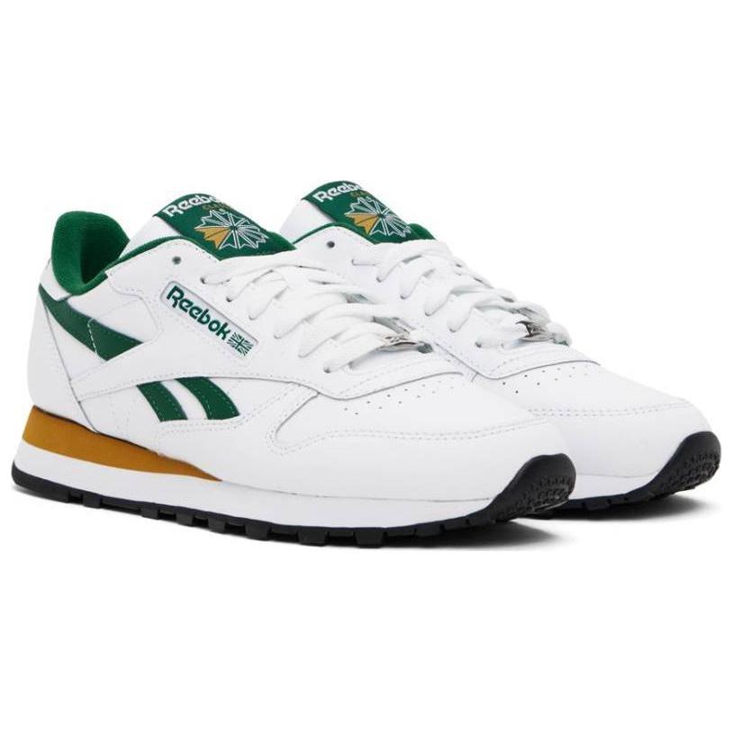 Reebok Classic Leather 'White Dark Green Gold' 圖 3