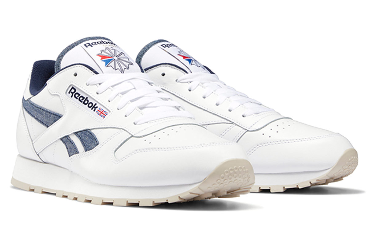 Lookbook リーボック クラシックレザー 「白デニム」 FX1294