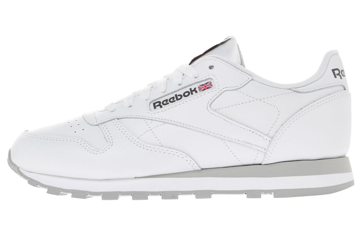 Buy Reebok Classic Leather 'White Grey' 2214