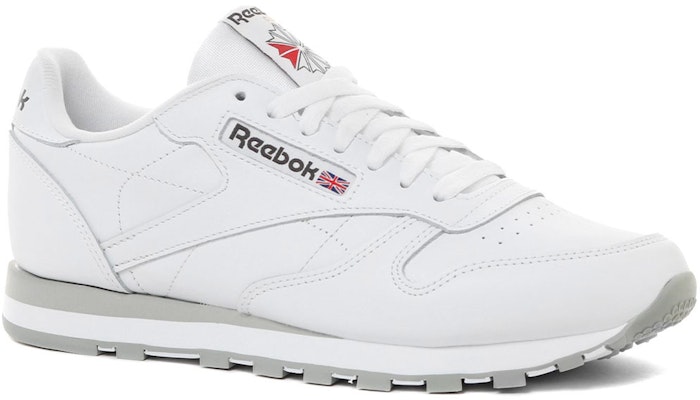 Reebok Classic Leather 'White Grey' 2214 Lookbook Reebok Classic Leather 'White Grey' 2214
