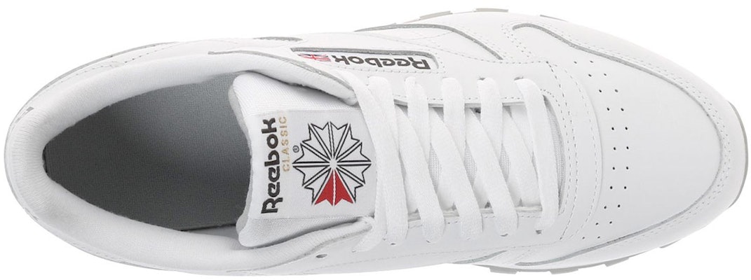 Reebok Classic Leather 'White Grey' 2214 Shop Reebok Classic Leather 'White Grey' 2214