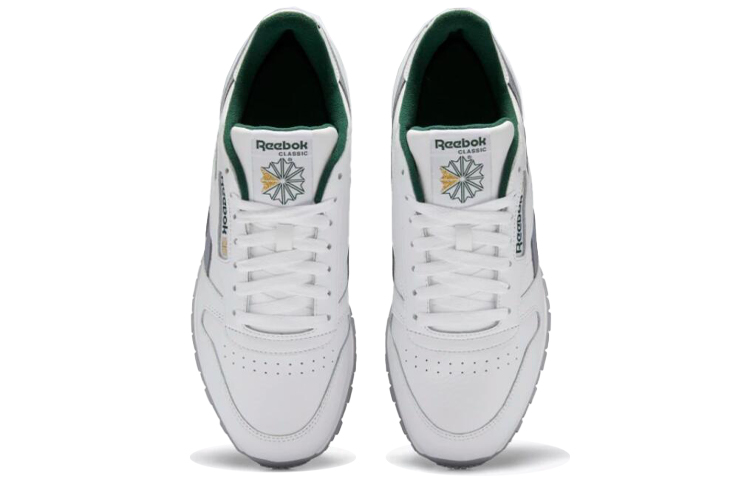 Reebok Classic Leather White Gray 'White Grey' 圖 5