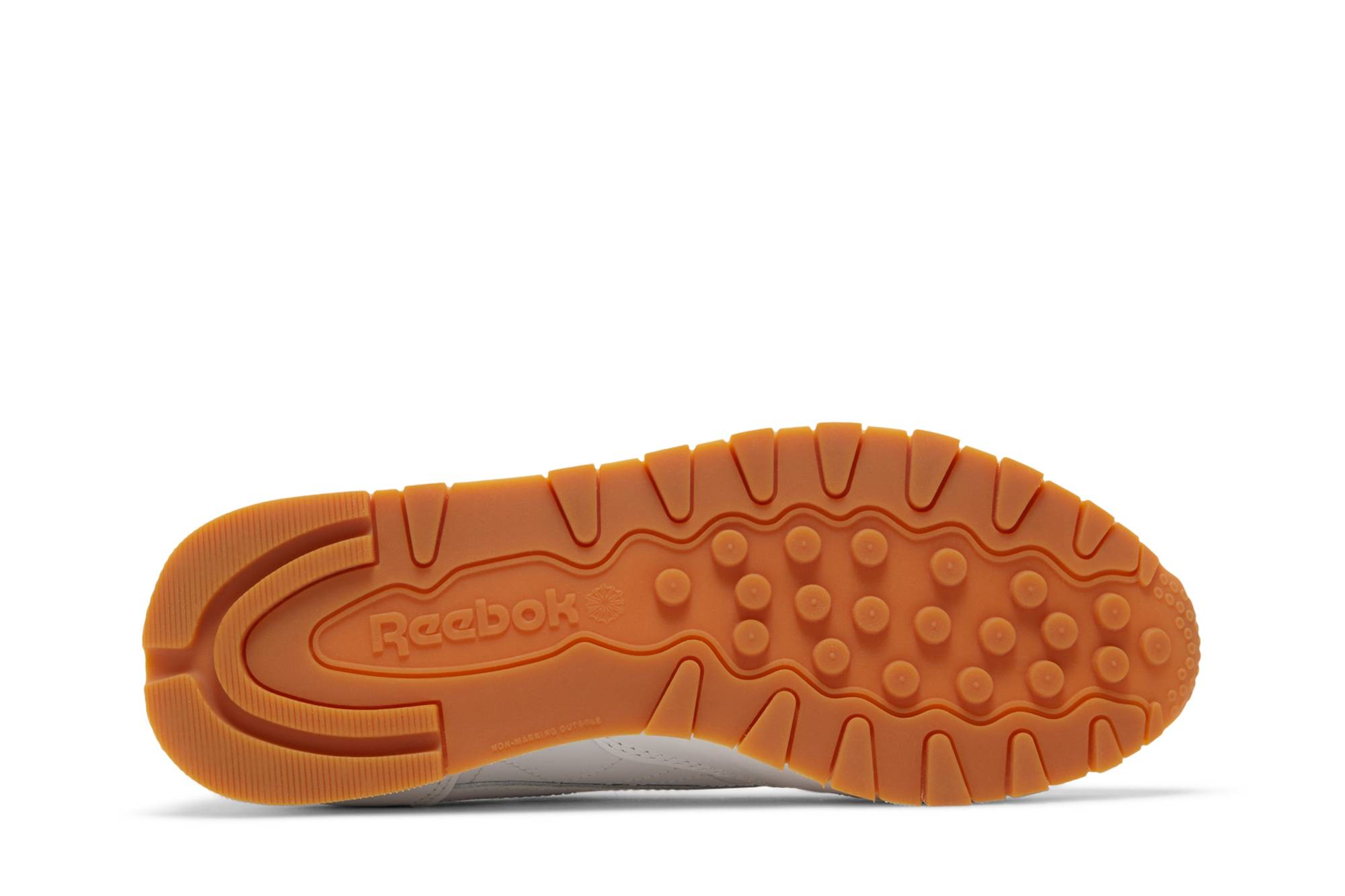 Shop (W) リーボック クラシックレザー 白ガム (Rībōku Kurashikkurezā Shiro Gamu) 49801