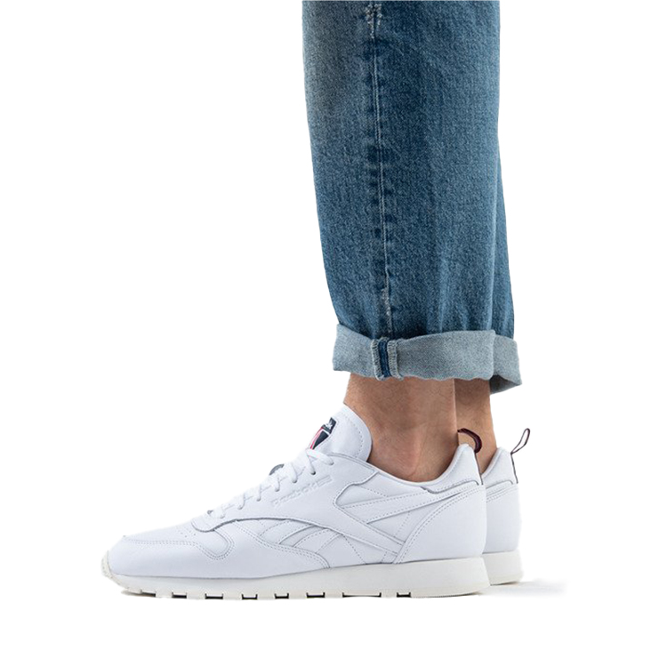 Reebok Classic Leather 'White Vector Navy' 圖 7