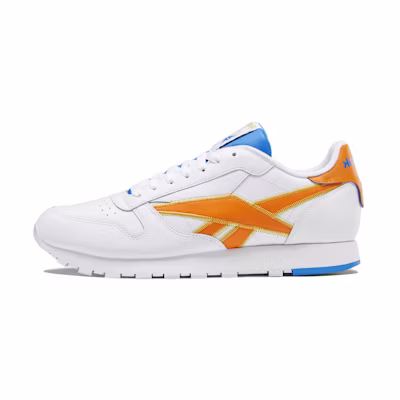 Reebok Classic Leather 'White Orange Yellow'