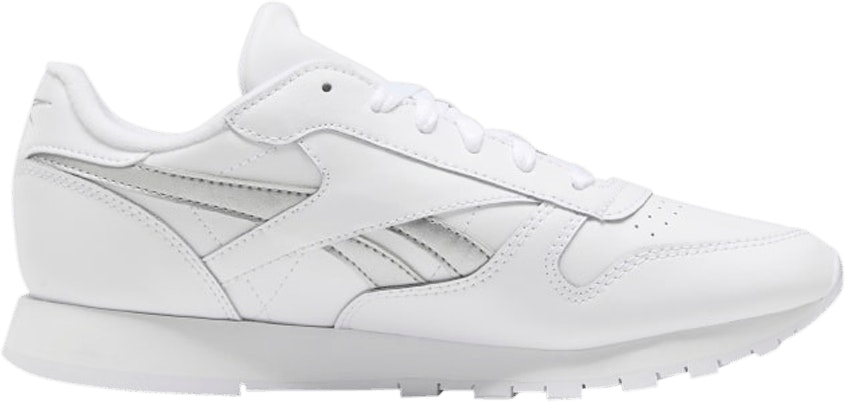 Reebok classic 2025 white silver