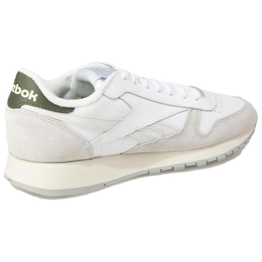 Lookbook リーボック クラシックレザー 白/スティールフォグ (Rībokkukurassikkurezā Shiro/Sutīrufogu) 100033433