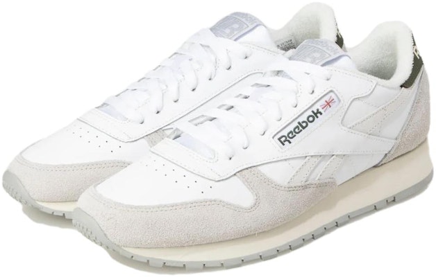 リーボック クラシックレザー 白/スティールフォグ (Rībokkukurassikkurezā Shiro/Sutīrufogu) 100033433 Shop リーボック クラシックレザー 白/スティールフォグ (Rībokkukurassikkurezā Shiro/Sutīrufogu) 100033433