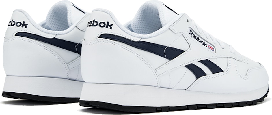 Reebok Classic Leather 'Blanco Vector Azul Marino' 100033996 Shop Reebok Classic Leather 'Blanco Vector Azul Marino' 100033996
