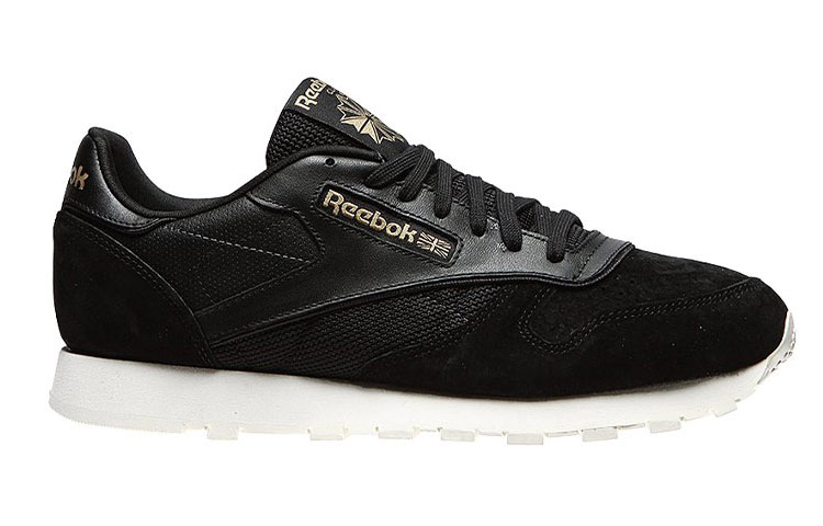 Order Reebok Classic Leather ALR 'Black Chalk' Sepatu Hitam Coklat BS5243