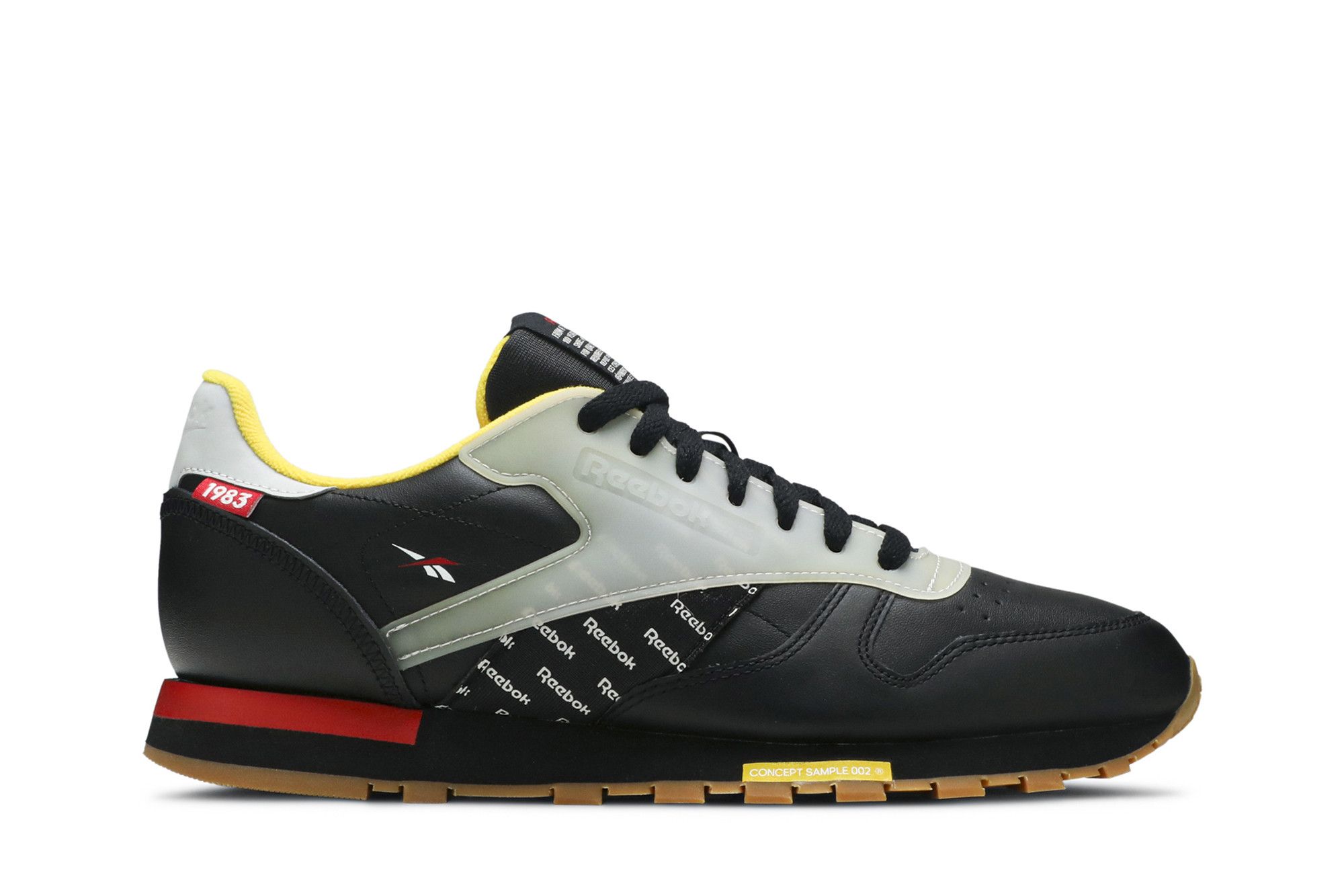 Reebok Classic Leather Altered 'Black Grey' DV5240