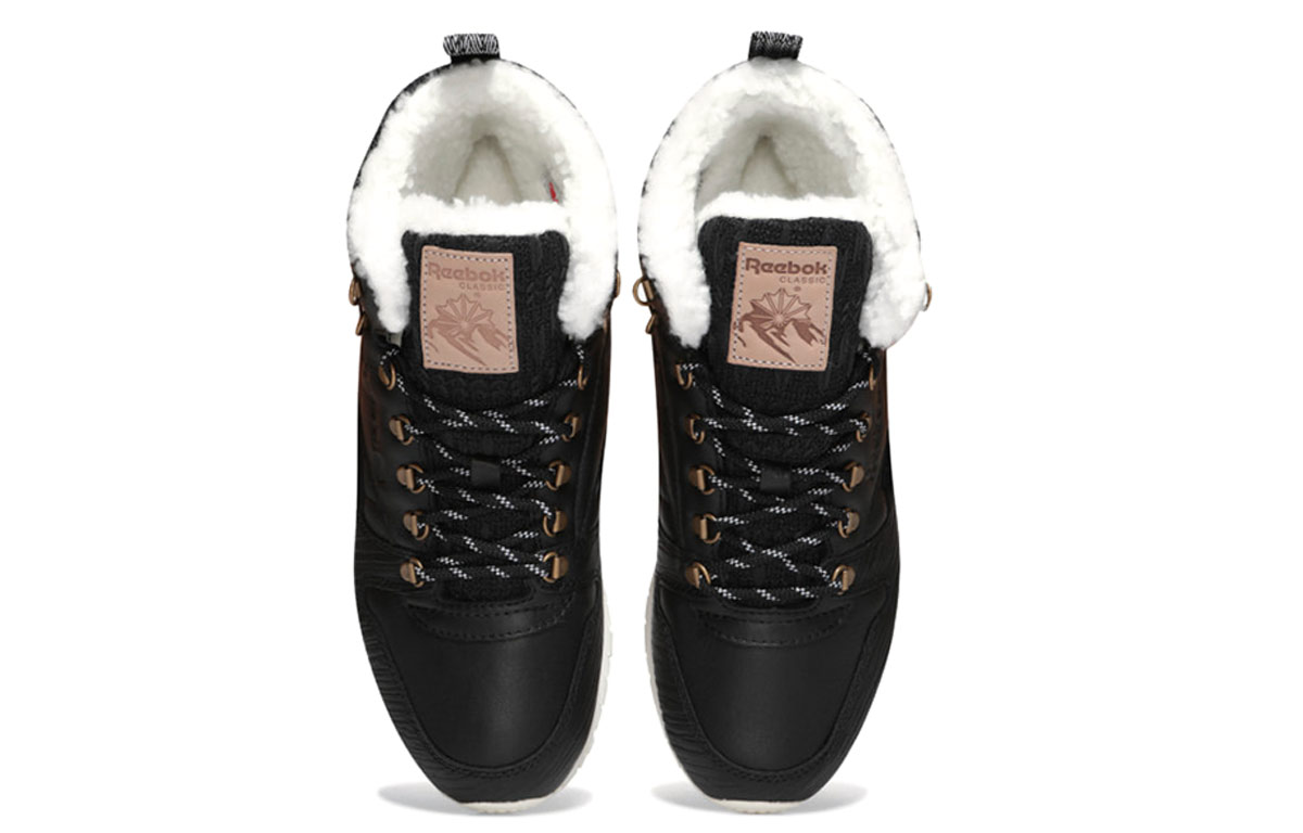Purchase Reebok Classic Leather Arctic Boots 'Black Fleece-lined Running' FZ1207