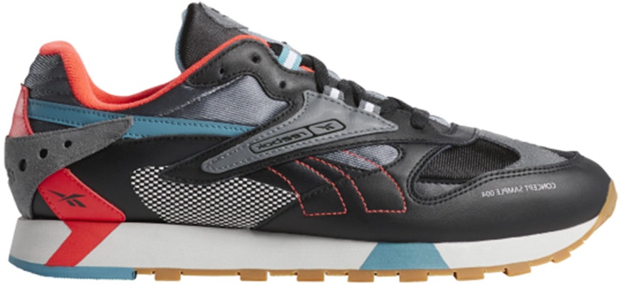Reebok CL LTHR ATI 90S 'Black Gray Orange' DV6257 Order Reebok CL LTHR ATI 90S 'Black Gray Orange' DV6257