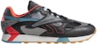 Reebok CL LTHR ATI 90S 'Black Gray Orange' DV6257