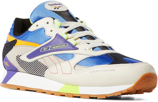 Reebok Classic Leather ATI 90s 'Gray Blue Purple' DV5374 Lookbook Reebok Classic Leather ATI 90s 'Gray Blue Purple' DV5374