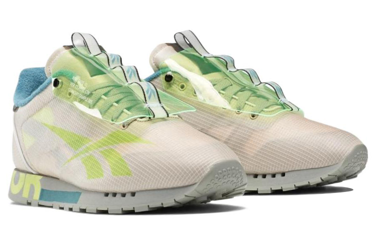 Lookbook Reebok Classic Leather ATI Shroud ''Vert Néon'' FU8433