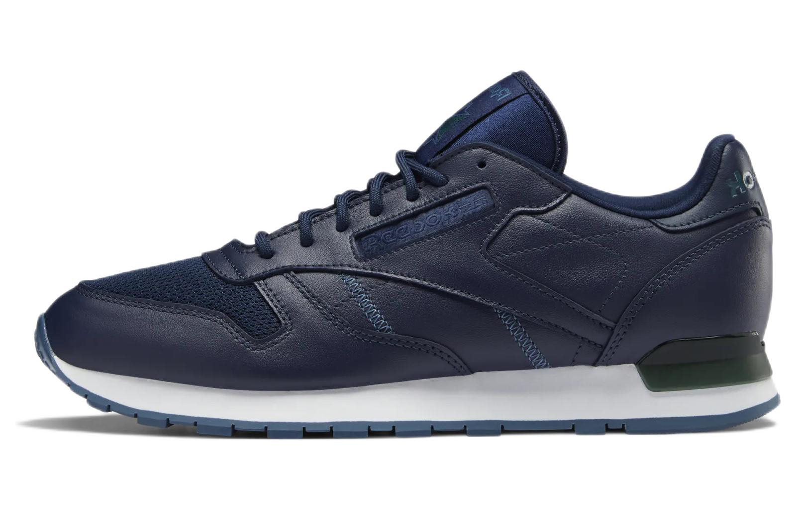 Buy 锐步经典皮革夹克“蓝色” GX0368