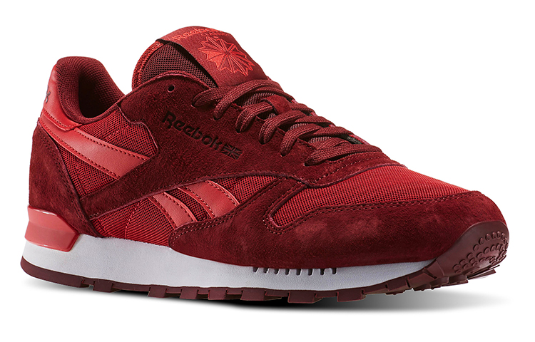 Lookbook Reebok Classic Leather Clip ELE 'Flash Red' AQ9793