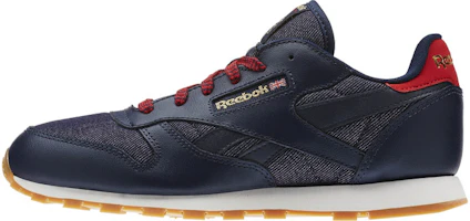 Reebok Classic Leather Dg Non-Slip Wear-Resistant Low Top Shoes/Sneakers Unisex Navy Blue AR2042 Reebok Classic Leather Dg Non-Slip Wear-Resistant Low Top Shoes/Sneakers Unisex Navy Blue AR2042