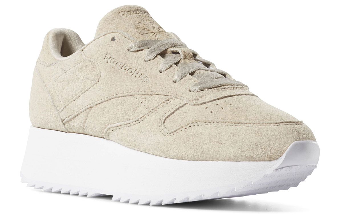 Lookbook Reebok Classic Leather Double 'Coklat Terang' DV3629