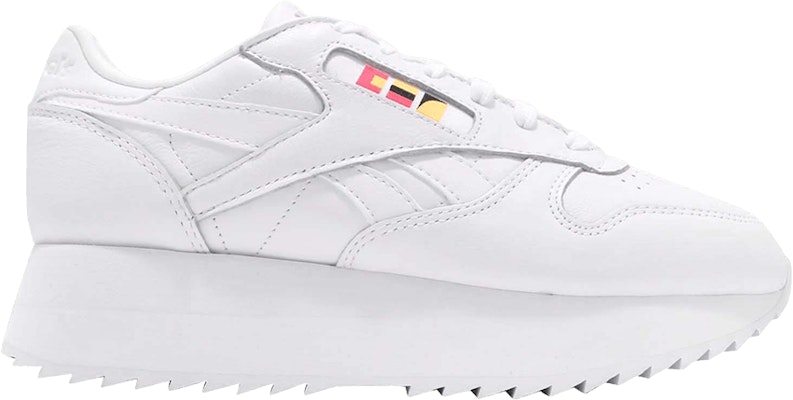 Reebok classic double best sale leather