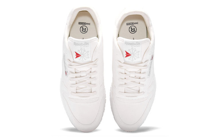 Shop Reebok Classic Leather Grow 'Chalk' - Kasut Kulit Klasik Reebok 'Chalk' H68781