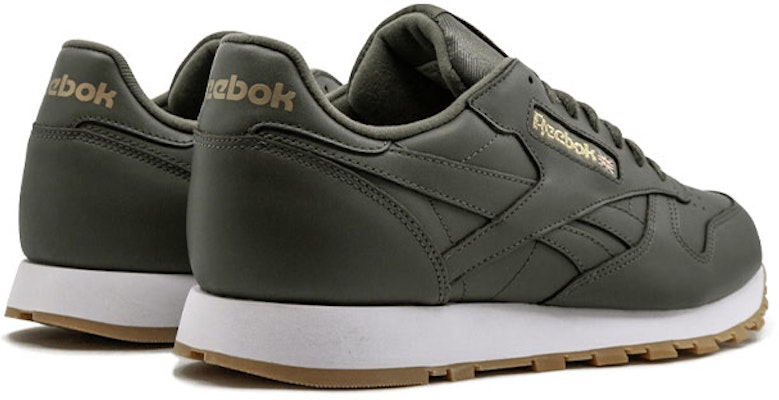 Reebok Classic Leather Gum 'Military Green' CN2268 Shop Reebok Classic Leather Gum 'Military Green' CN2268