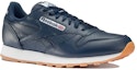 Lookbook Reebok Classic Leather Gum 'Navy' Lelaki Kasut Sneakers Retro Navy. AR1216