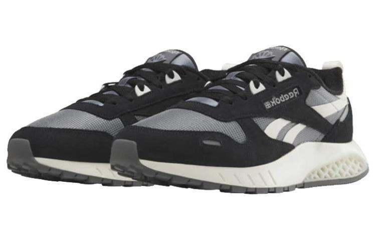 Lookbook Reebok Classic Leather Hexalite 'Negro Gris Puro' 100074408