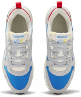 Shop Reebok CLASSIC LEATHER HEXALITE 減震 低筒 跑步鞋 男女款 灰藍色