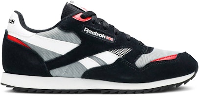 (Youth) Reebok Classic Leather HK 'Black' DV4308 (Youth) Reebok Classic Leather HK 'Black' DV4308