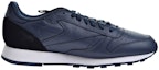 Order Reebok Kulit Klasik IT Indigo Berasap Hitam Putih BS8256