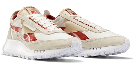 Reebok Classic Leather Legacy 'Alabaster Burnt Amber' dalam Warna Krim dan Jingga. FY8324 Lookbook Reebok Classic Leather Legacy 'Alabaster Burnt Amber' dalam Warna Krim dan Jingga. FY8324