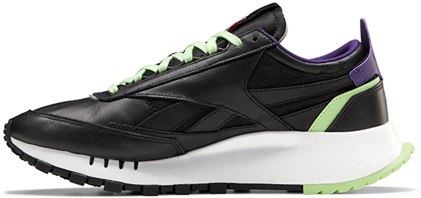 Reebok Classic Leather Legacy 'Black Neon Mint' FY7554 Buy Reebok Classic Leather Legacy 'Black Neon Mint' FY7554
