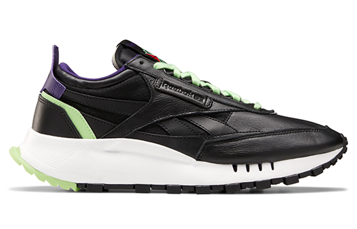 Order Reebok Classic Leather Legacy 'Hitam Neon Mint' FY7554