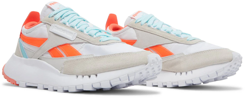 (W) Reebok Classic Leather Legacy 'Putih Orange Flare' FY7435 Cheap (W) Reebok Classic Leather Legacy 'Putih Orange Flare' FY7435