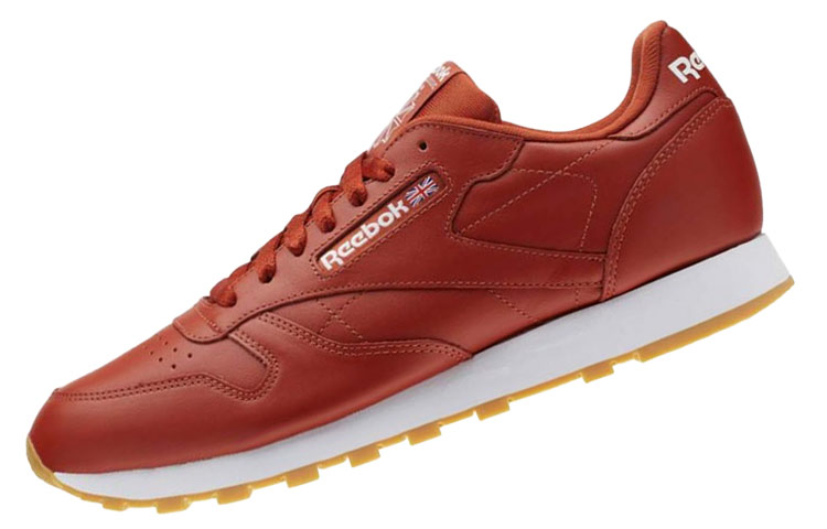 Reebok Classic Leather Low-Top Sneakers 'CMFT Shock Absorption Red' 圖 3