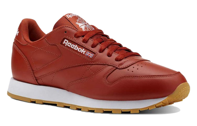 Reebok Classic Leather Low-Top Sneakers 'CMFT Shock Absorption Red' 圖 4