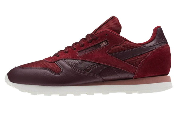 Buy Reebok Classic Leather Low 'Burgundy' Merah Anggur BD6072