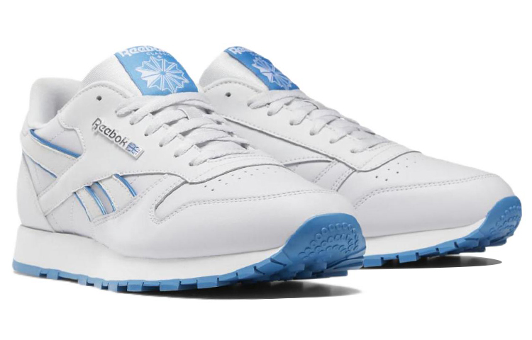 Lookbook リーボック クラシックレザー Low グレーブルー DV8627