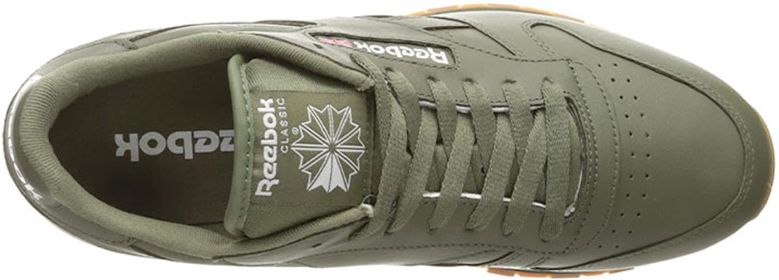 Reebok Classic Leather Low 'Hijau Tentera' BS5452 Shop Reebok Classic Leather Low 'Hijau Tentera' BS5452