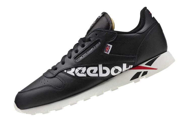 Lookbook Reebok 經典皮革低筒復古運動鞋 黑色