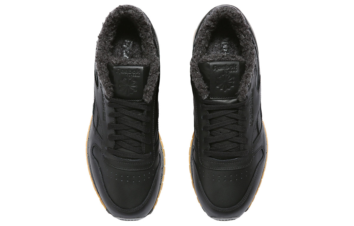 Reebok Classic Leather Low Sherpa SPP 'Black Gray' 圖 5