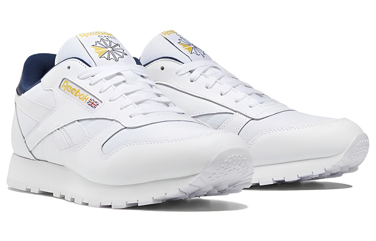 Lookbook リーボック クラシックレザー 白/黄 (Rībokku Kurashikkurezā Shiro/Ki) DV9589