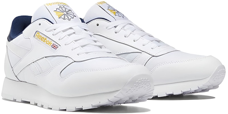 Reebok Classic Leather Low 'White Yellow' DV9589 Lookbook Reebok Classic Leather Low 'White Yellow' DV9589