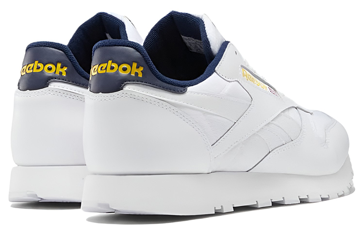 Shop リーボック クラシックレザー 白/黄 (Rībokku Kurashikkurezā Shiro/Ki) DV9589