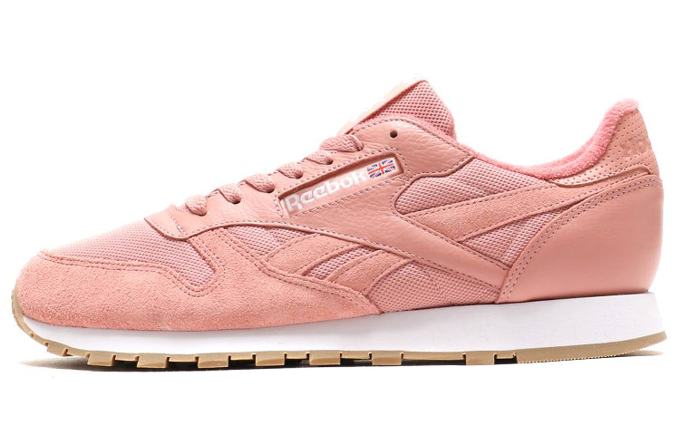 Reebok Classic Leather Low Top Wear-Resistant 'Pink' BS9723