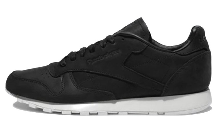 Reebok Classic Leather Lux 'Black Running Shoes' V68685