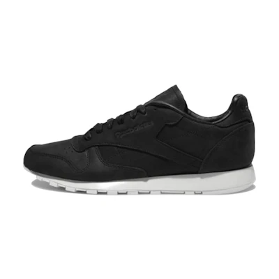 Reebok Classic Leather Lux 'Black Running Shoes'