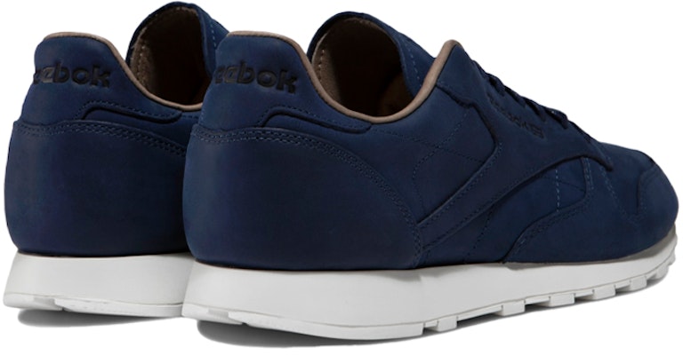 Reebok Classic Leather Lux 'Comfort Breathable Navy' GW8705 Shop Reebok Classic Leather Lux 'Comfort Breathable Navy' GW8705